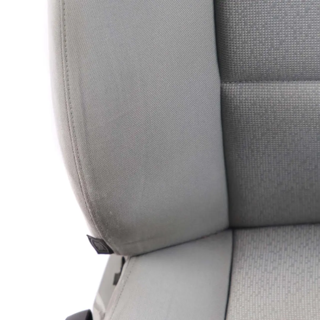 BMW 3 Series E90 E91 Cloth Fabric Grey Interior Front Right O/S Seat with Airbag