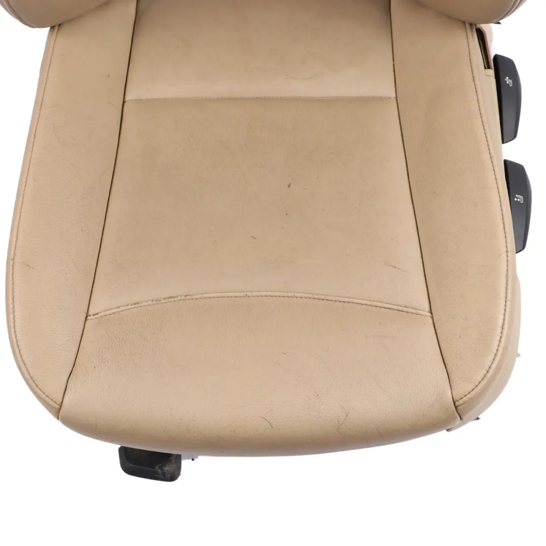 Asiento Delantero BMW E90 E91 Cuero Beige Dakota Interior Izquierdo