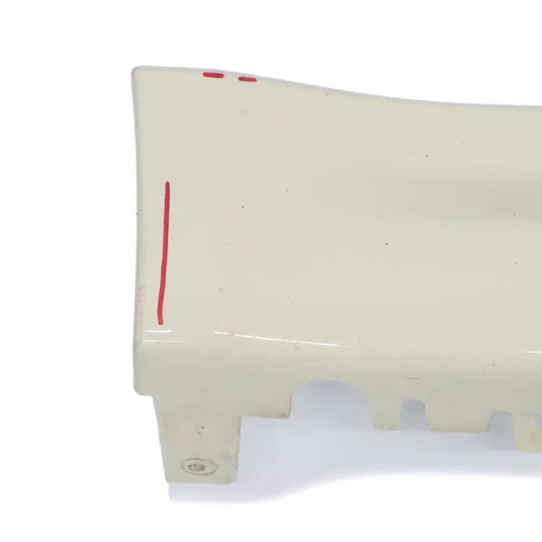 Mini R57 Side Skirt Cover Cooper Left N/S Sill Trim Panel Pepper White - 850