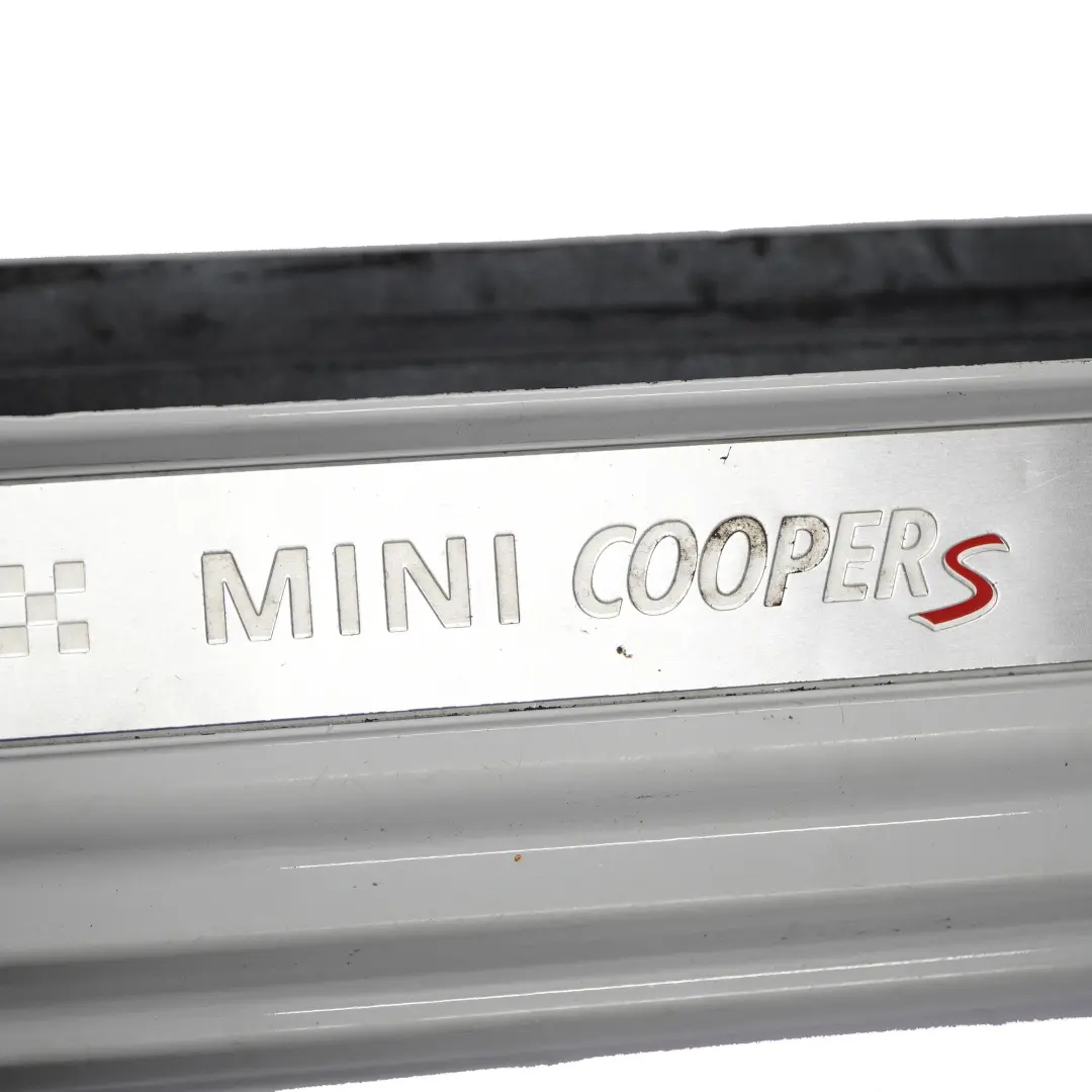 Mini R56 Side Skirt Right O/S Cooper S Door Sill Trim Cover Pepper White 7147916