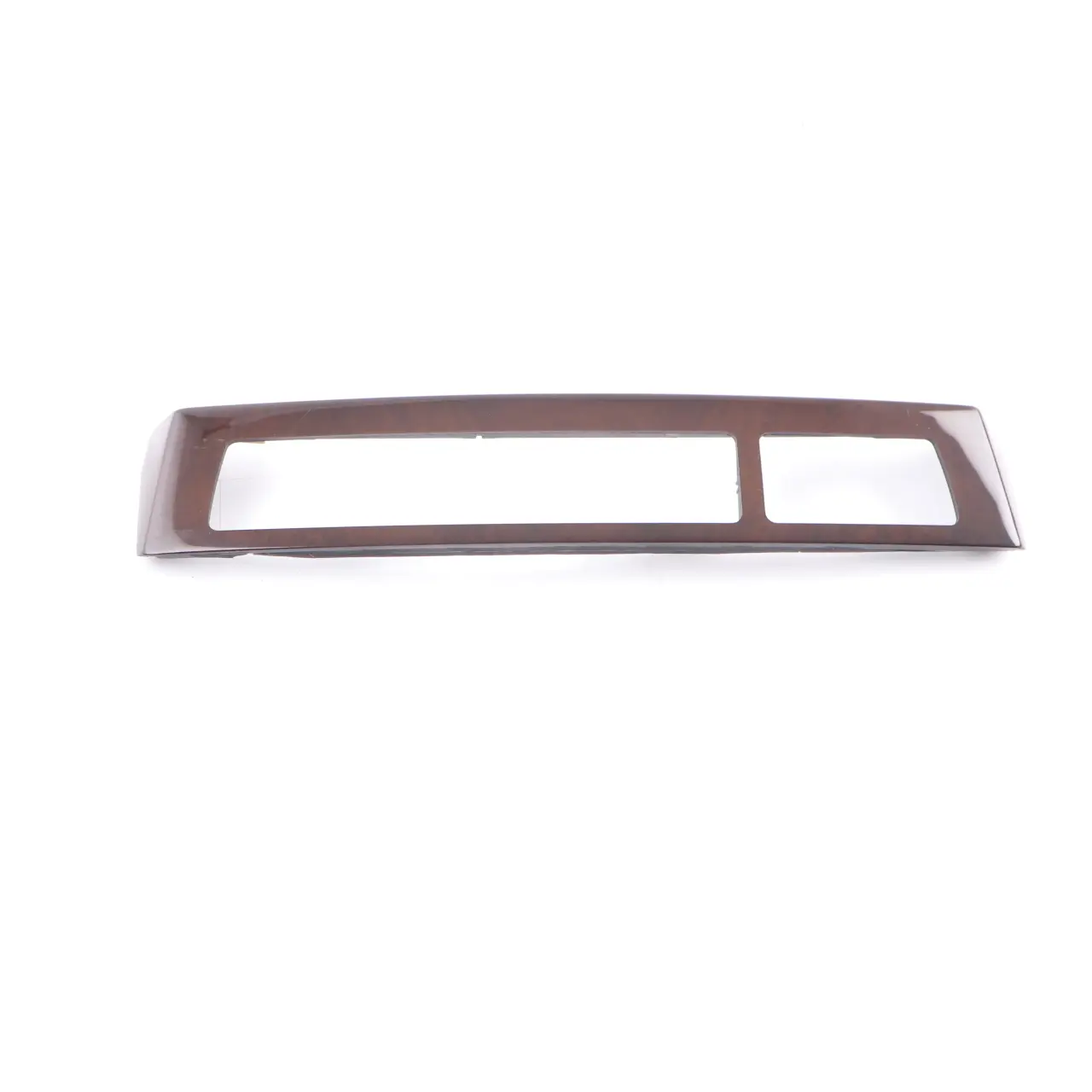 Radio Frame BMW E65 E66 Panel Trim Player Surround Wood Esche Dunkel 7148973