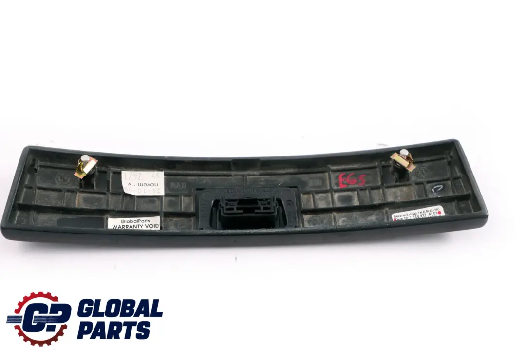 BMW E65 E66 Holzverkleidung Konsole Verkleidung Telefon Esche Dunkel 7148977