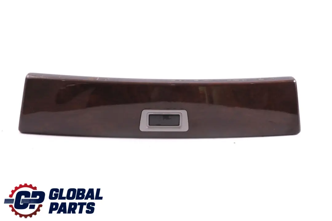 BMW E65 E66 Holzverkleidung Konsole Verkleidung Telefon Esche Dunkel 7148977