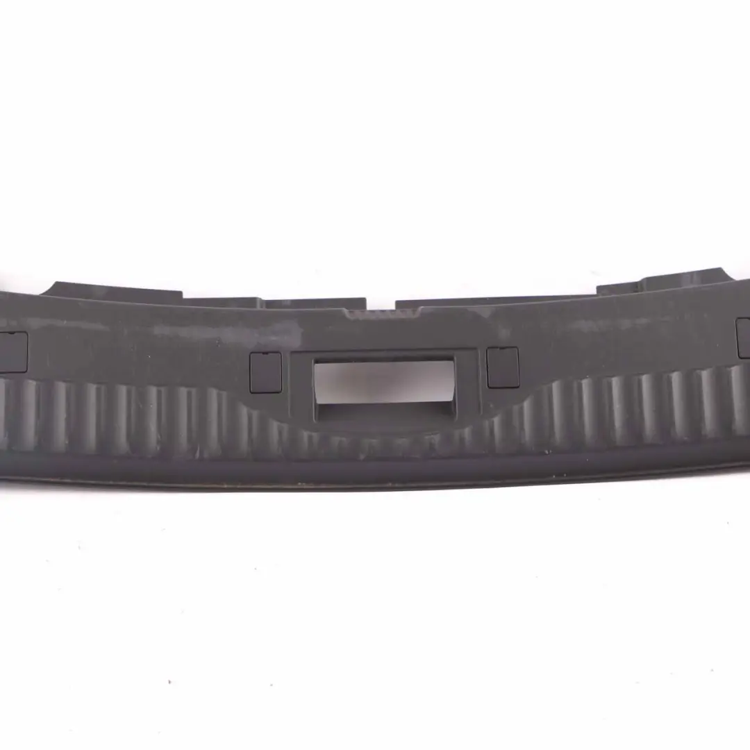 Loading Cover BMW E61 Touring Boot Trunk Lid Sill Black Trim Panel 7050366