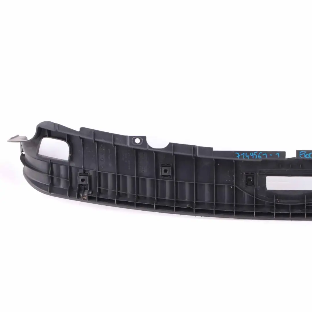 Loading Cover BMW E61 Touring Boot Trunk Lid Sill Black Trim Panel 7050366