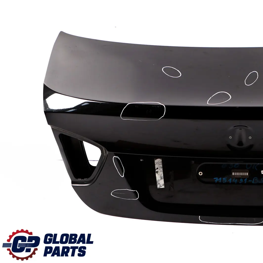 BMW 3 Series E90 Rear Trunk Lid Tailgate Bootlid Boot Black Sapphire - 475