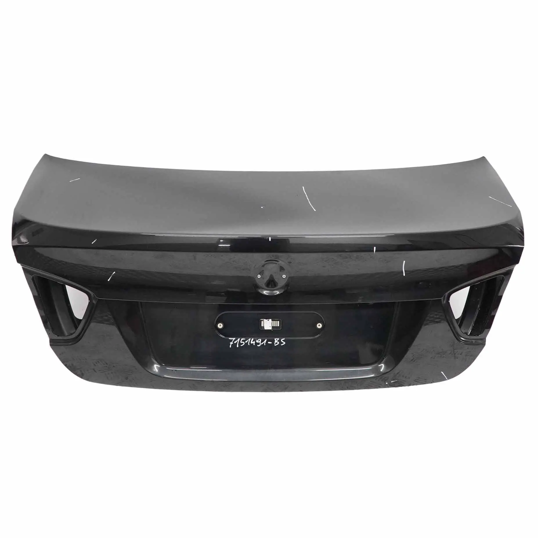 BMW E90 Rear Trunk Lid Tailgate Boot Bootlid Black Sapphire Metallic - 475