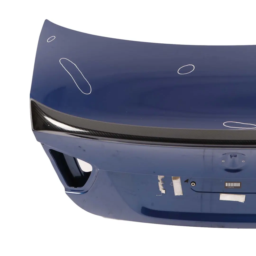 £BMW 3 E90 Trunk Lid Tailgate Rear Boot Lid Le Mans Blau Blue Metallic - 381