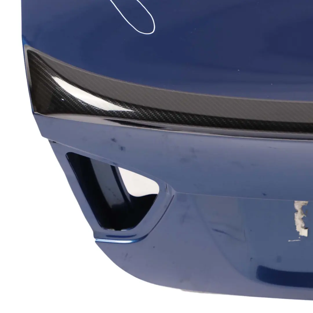 £BMW 3 E90 Trunk Lid Tailgate Rear Boot Lid Le Mans Blau Blue Metallic - 381