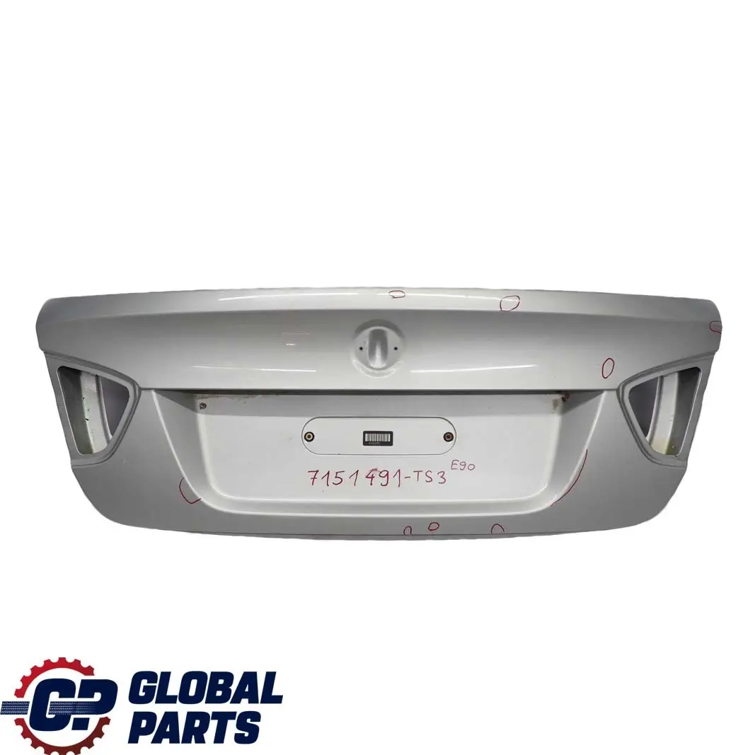 BMW 3 E90 3 Trunk Lid Tailgate Boot Lid Titansilber Silver Metallic - 354