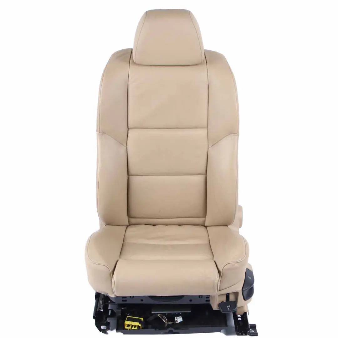 BMW E60 E61 Heated M Sport Beige Leather Dakota Front Left N/S Seat