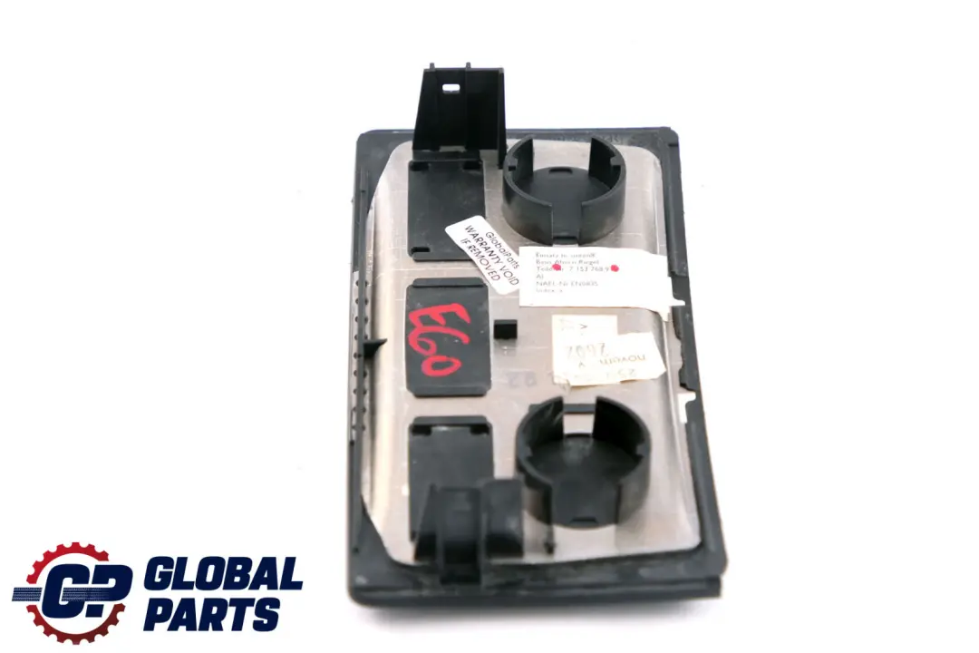 Centre Console Maple Sycamore Anthrazit BMW 5 Series E60 E61 Cover - SKU 7153768 - Part number 7153768