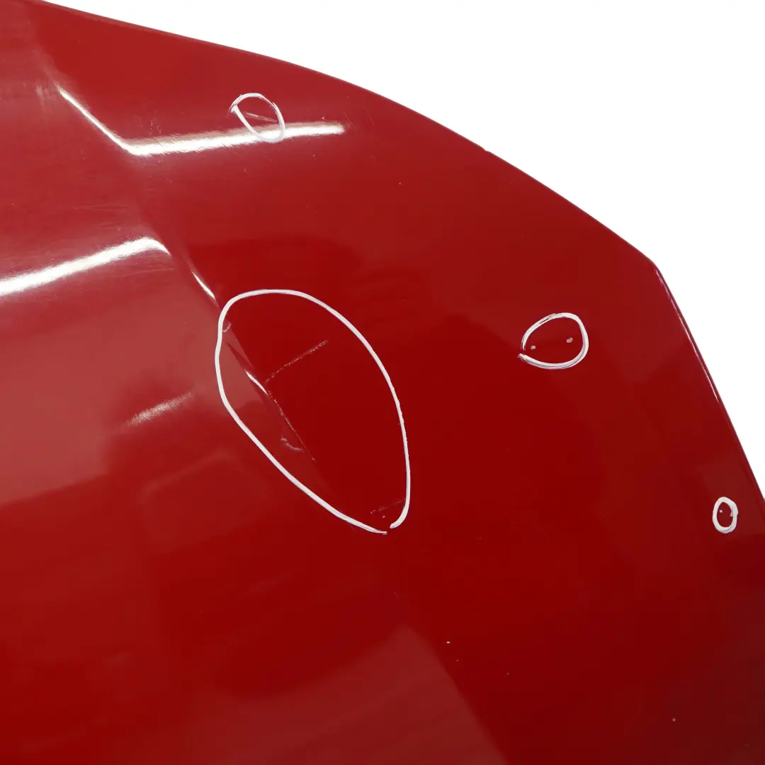 BMW 3 E90 E91 LCI Hood Bonnet Cover Panel Karmesinrot Crimson Red - A61