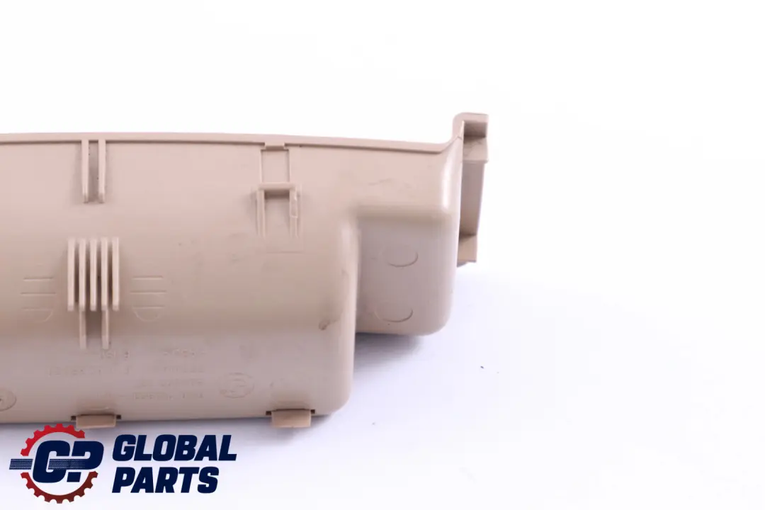 BMW 3 Series E90 E91 Rear Center Console Beige Lower Bottom Insert With Foam