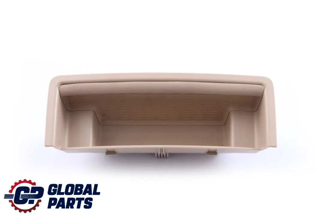 BMW 3 Series E90 E91 Rear Center Console Beige Lower Bottom Insert With Foam