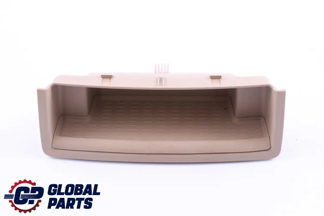 BMW 3 Series E90 E91 Rear Center Console Beige Lower Bottom Insert With Foam