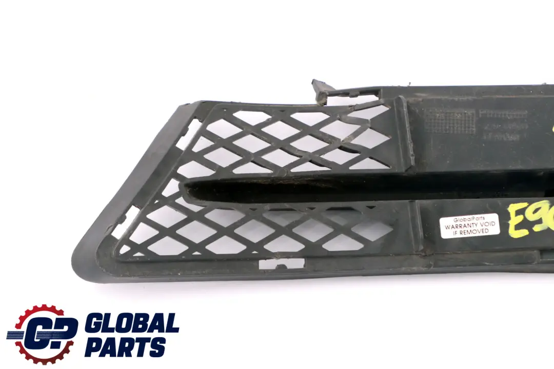 BMW 3 Series 1 E90 E91 Front Bumper Partially Open Grid Right O/S 7154552