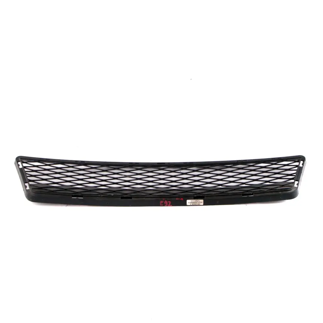 BMW 3 Series 1 E92 E93 Front Bumper Centre Grille Trim Vent Black 7154714