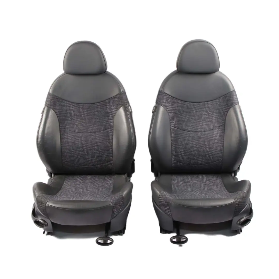 Seats Mini Cooper R50 Seat Sport Fabric / Leather Kaleido Interior Front Rear