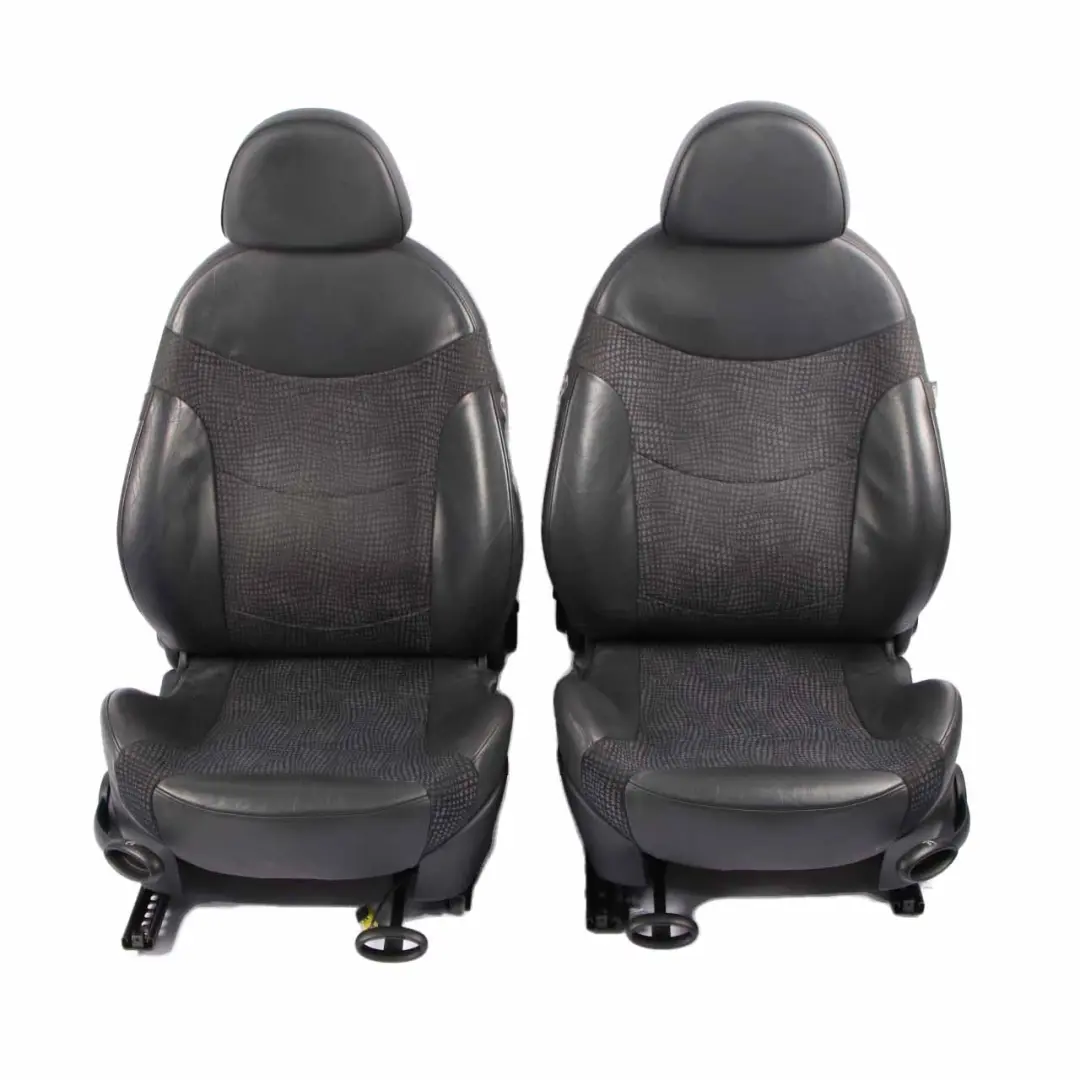 Seats Mini Cooper R50 Seat Sport Fabric / Leather Kaleido Interior Front Rear