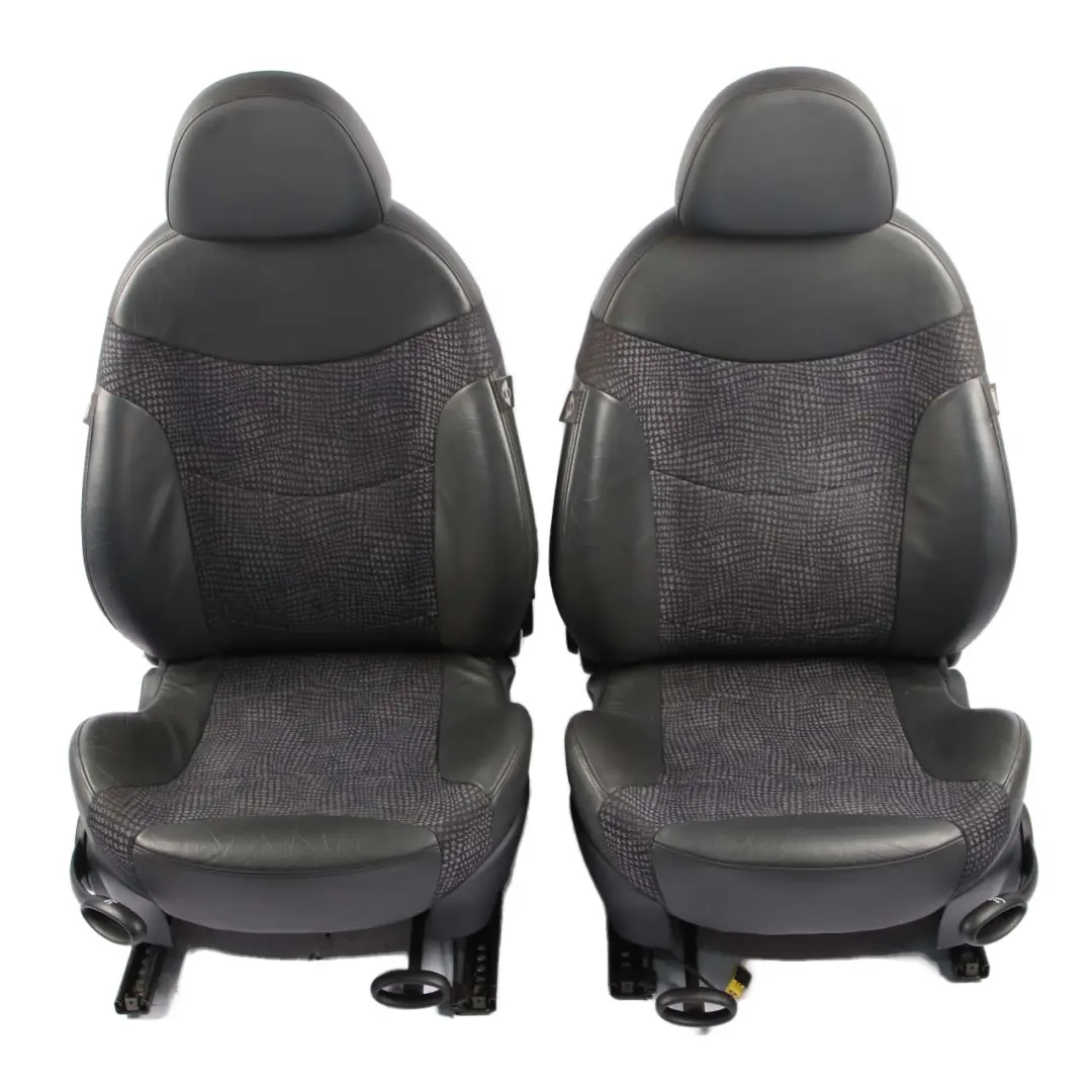 Seats Mini Cooper R50 Seat Sport Fabric / Leather Kaleido Interior Front Rear