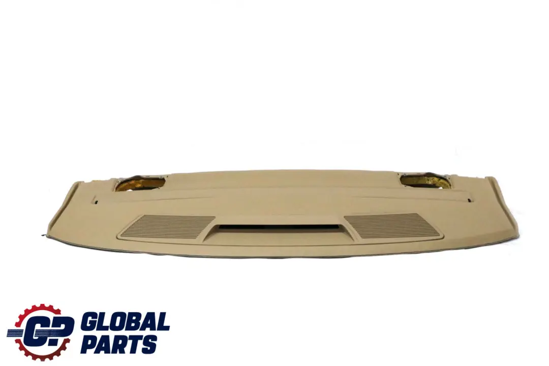 BMW 7 Series E65 E66 Rear Window Storage Compartment Sun Blind Shelf Beige