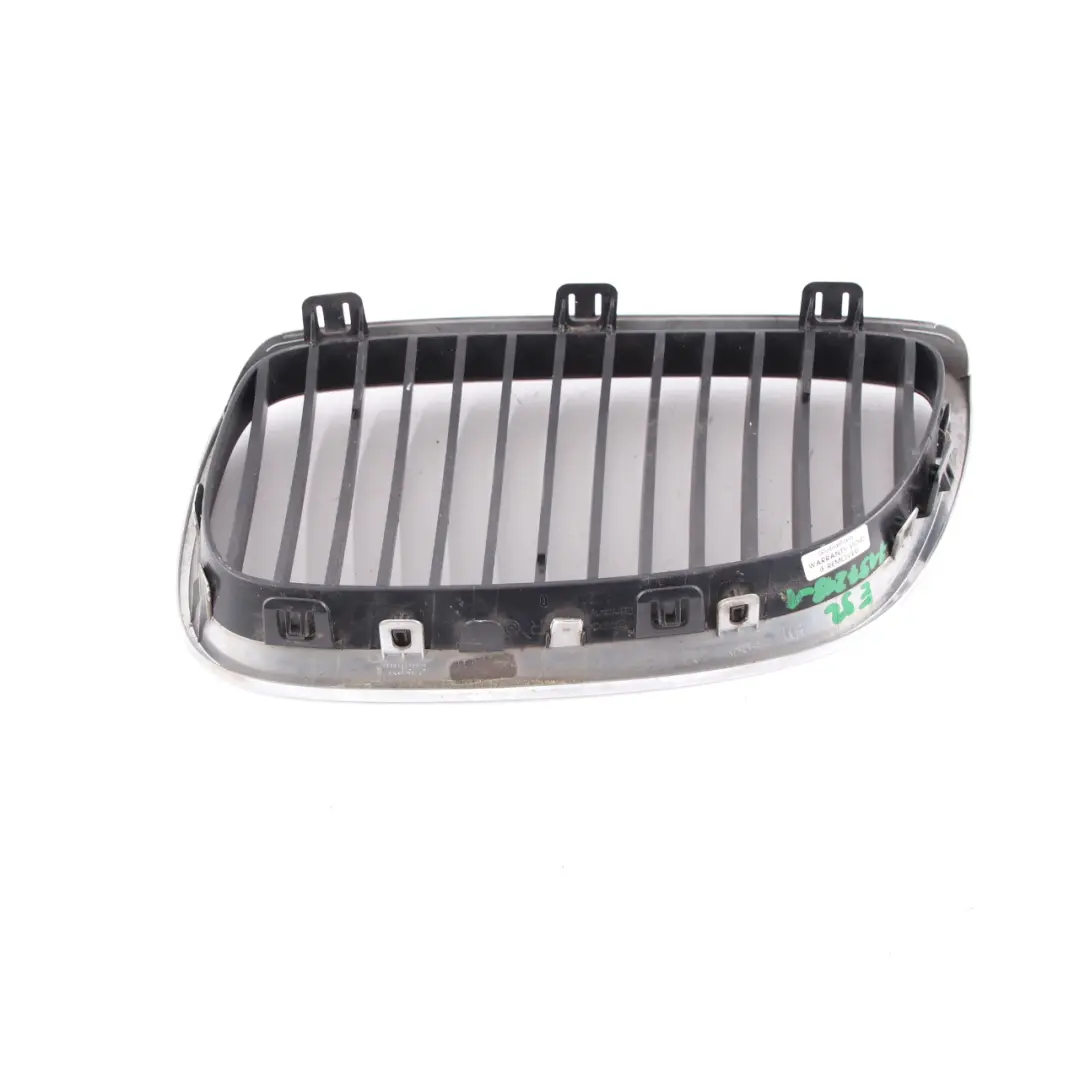 Front Bumper Grille BMW E90 E92 E93 1 Frame Right O/S Chrome 2712204