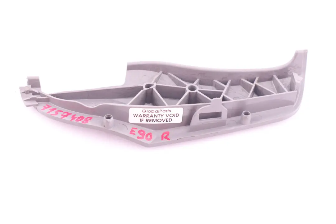 Front Right O/S Belt Catch Seat Grey 7118492 BMW 1 3 Z4 Series E87 E90 E91 LCI - SKU 7157408 - Part number 7157408