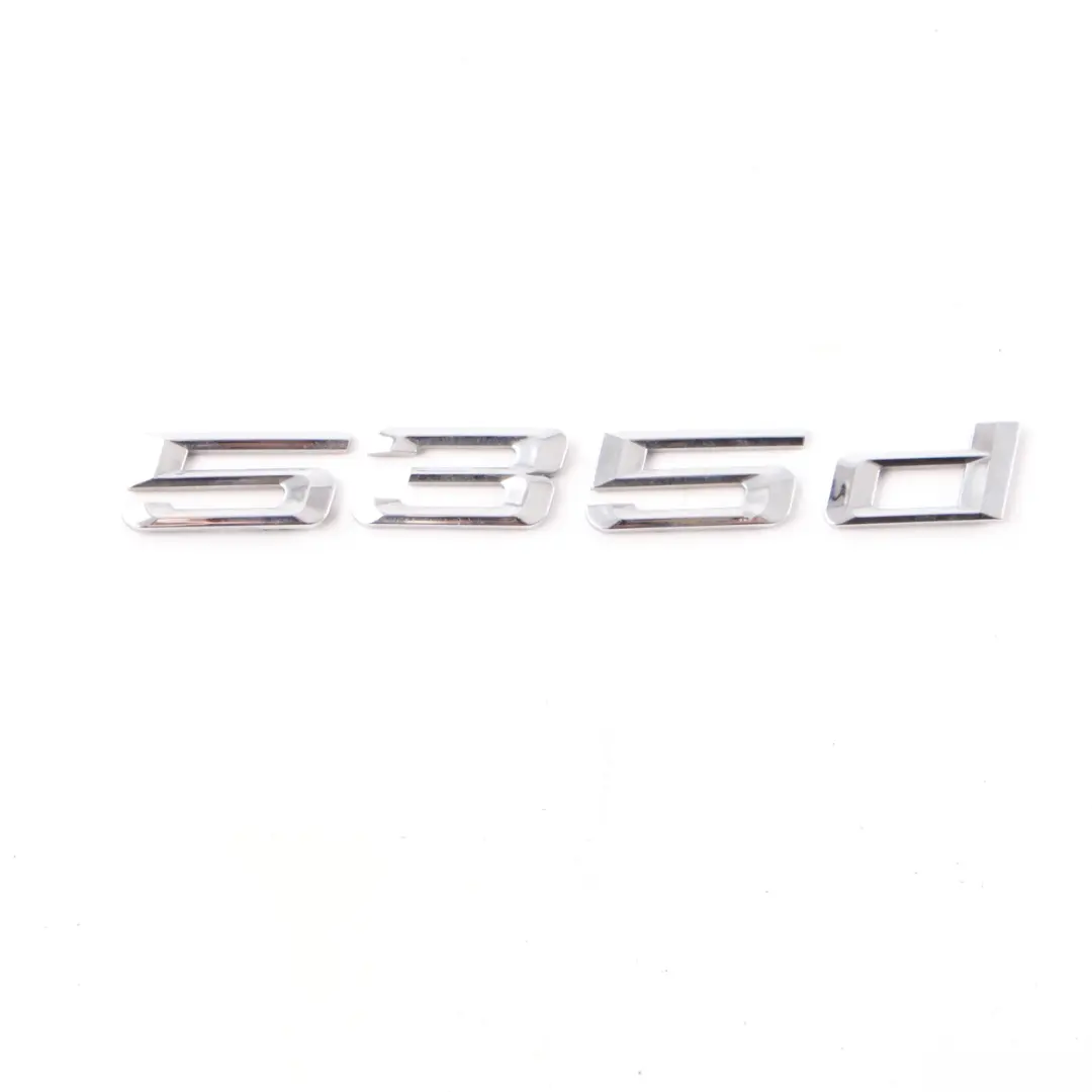 BMW E60 E61 LCI Trasero Boot Trunk Lid Emblema Badge Lettering 535 d