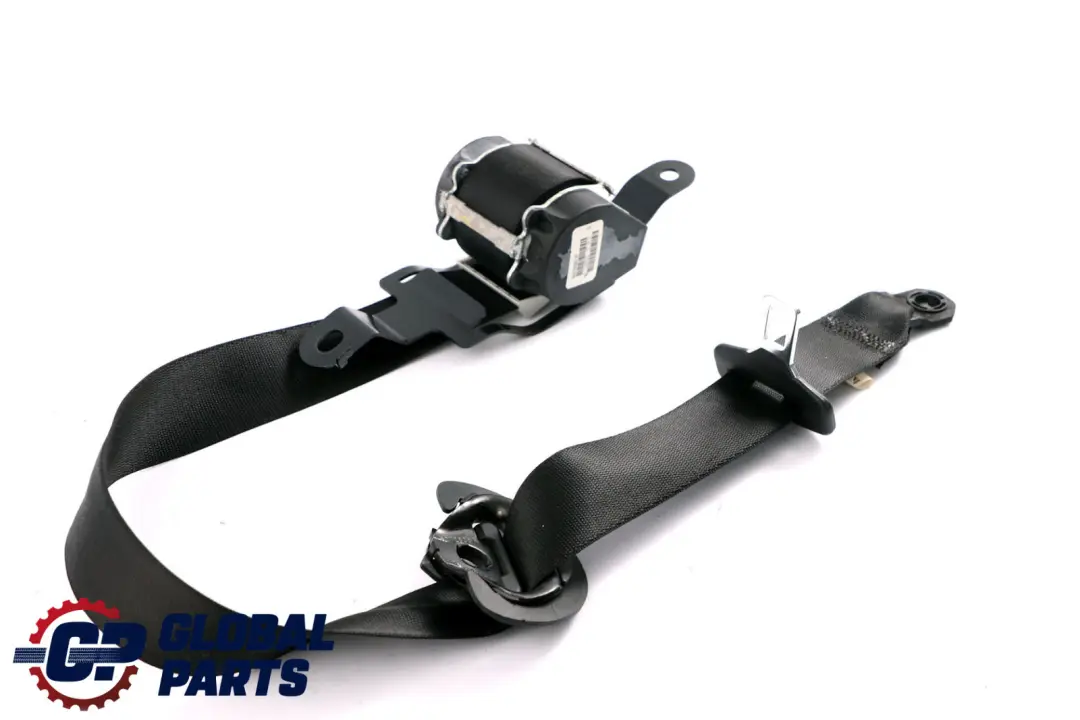 BMW X5 Series E70 Rear Left N/S Seat Upper Belt Schwarz Black 7161059