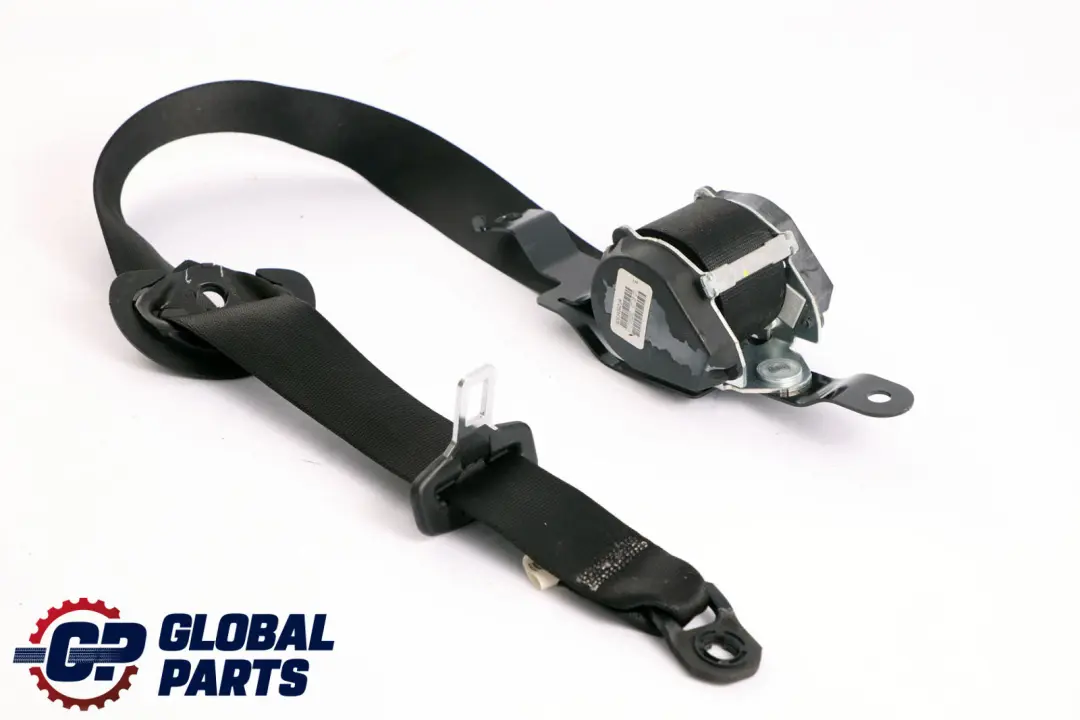 BMW X5 Series E70 Rear Left N/S Seat Upper Belt Schwarz Black 7161059