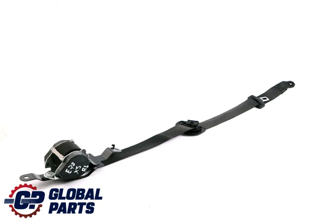 BMW X5 Series E70 Rear Left N/S Seat Upper Belt Schwarz Black 7161059