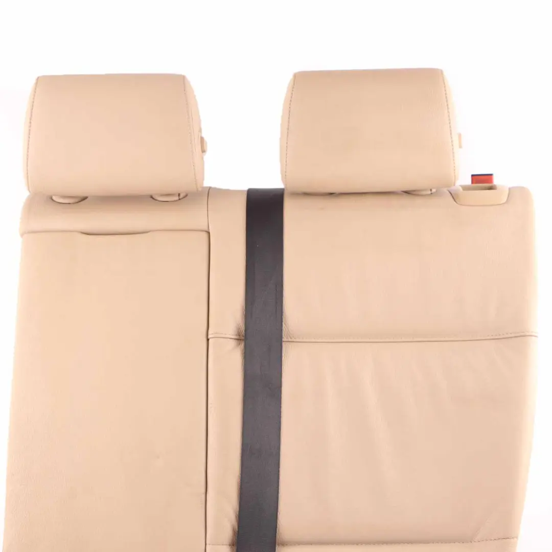 Rear Seat Backrest BMW E91 Touring Left N/S Back Cover Leather Dakota Beige