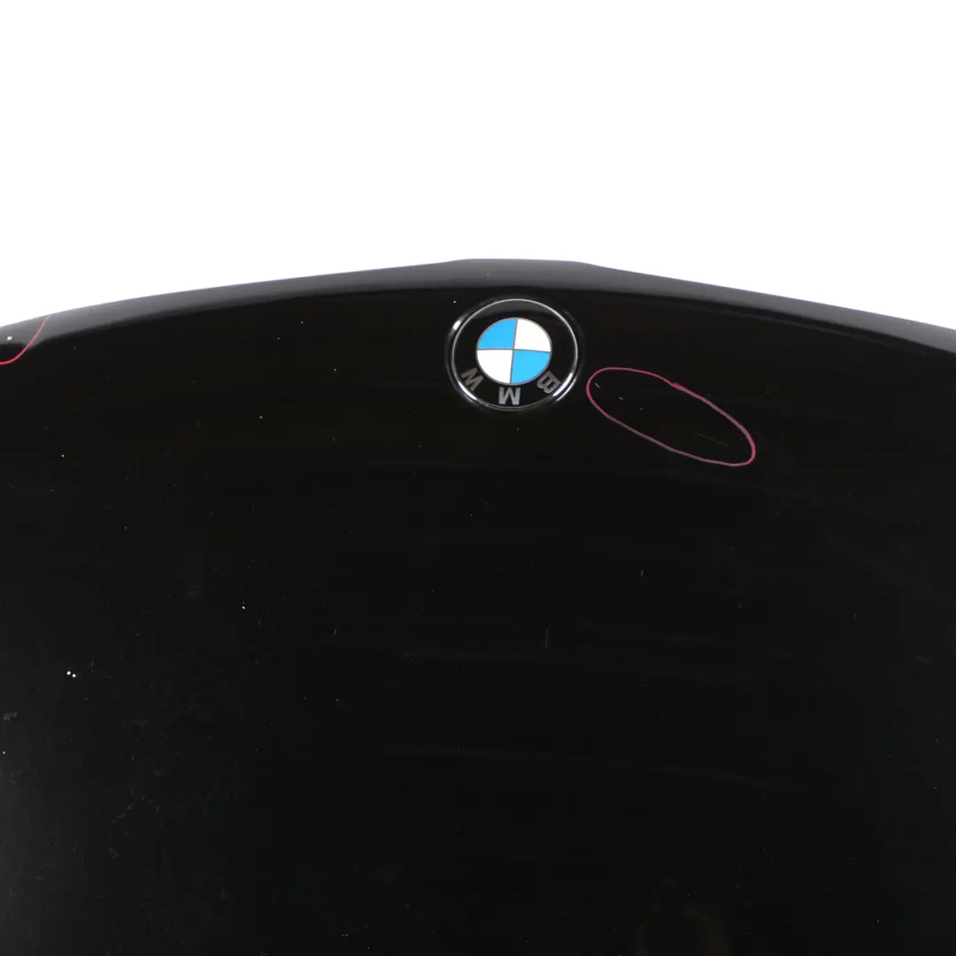 BMW 1 E81 E87 6 Hood Bonnet Cover Panel Black Sapphire Metallic - 475