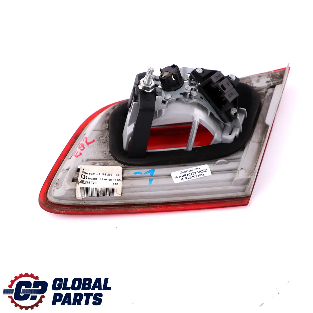 BMW 3 Series 1 E92 Rear Left N/S Passenger Inner Boot Trunk Lid Light 7162299