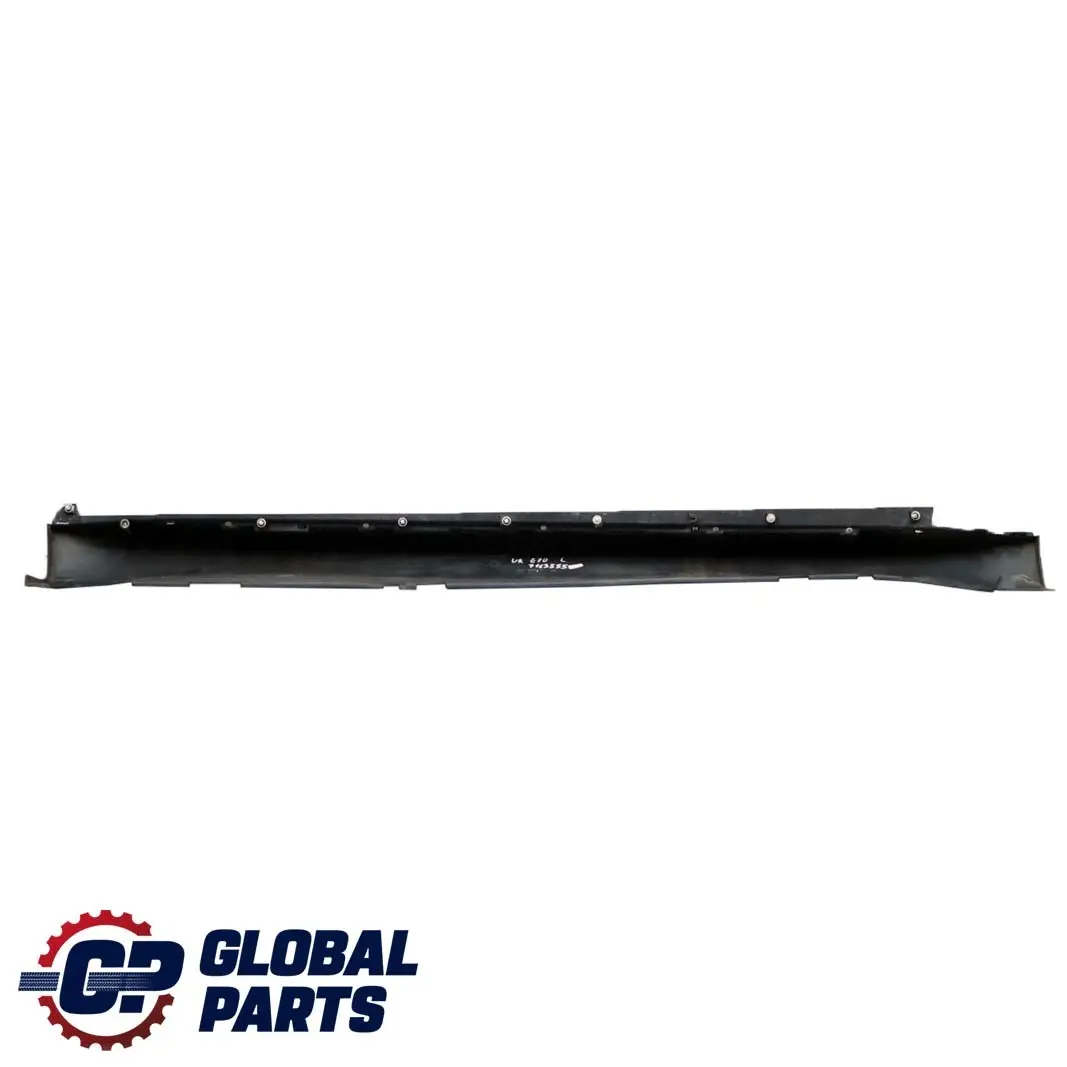 BMW X5 E70 Sill Strip Side Skirt Aluminium Footplate Left N/S Black Sapphire