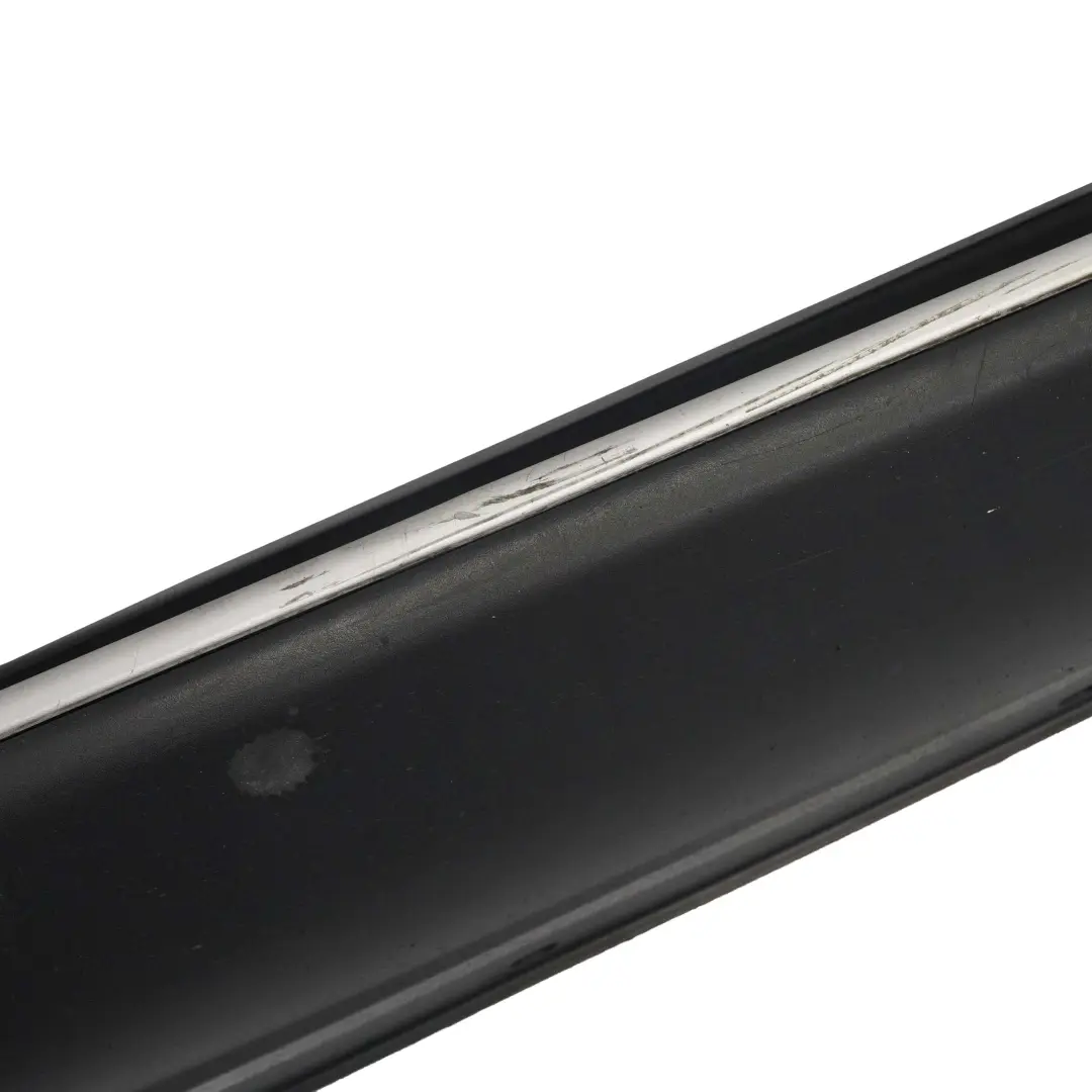 BMW X5 E70 Side Skirt Right O/S Sill Strip Cover Panel Aluminium Footplate Black