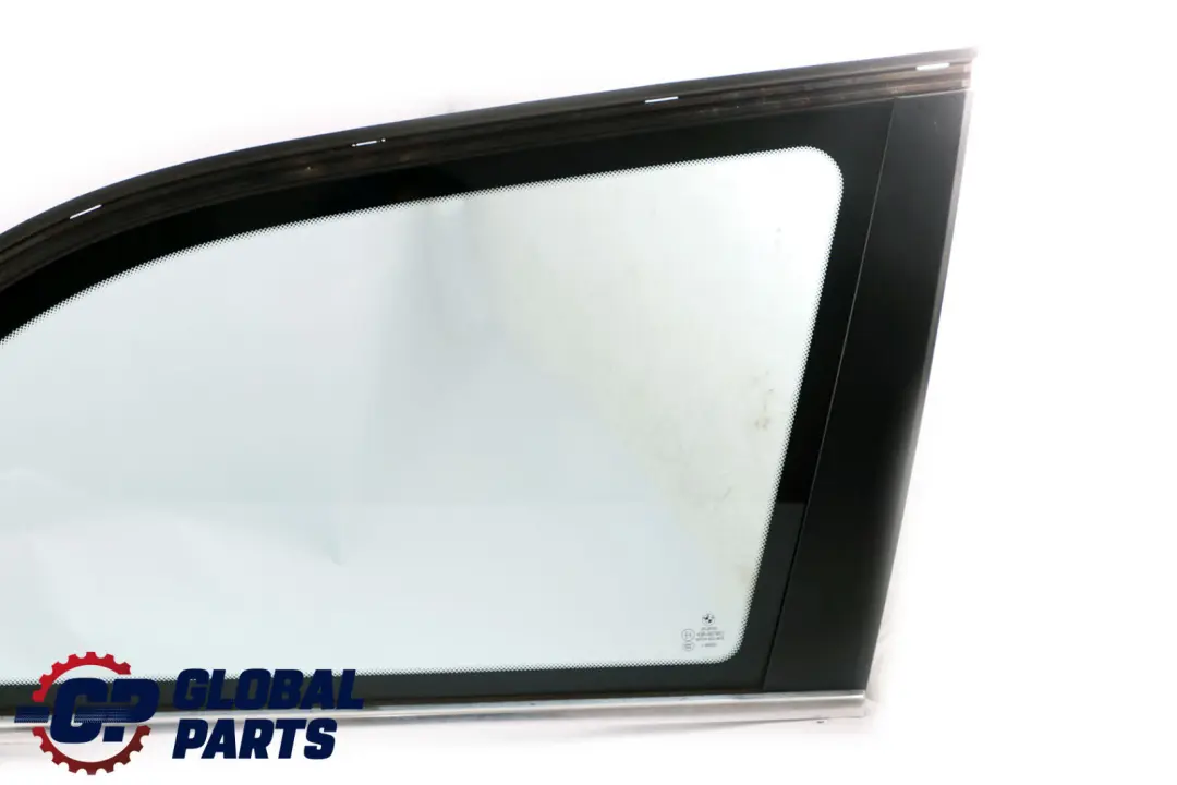 BMW 5 Series E61 Touring Rear Right Side Window O/S Green AS2 Glass Chrome