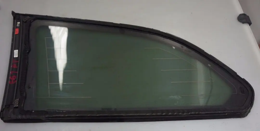 Right Side Tinted Window O/S Green AS3 BMW 5 Series E61 Touring Rear - SKU 7163610 - Part number 7163610