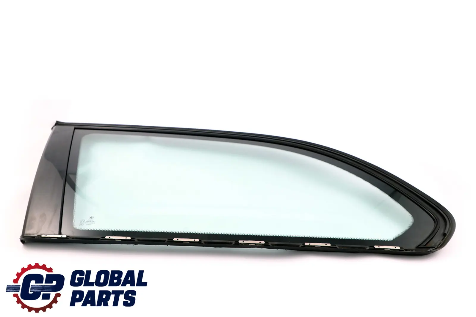 BMW 5 Series E61 Green Side Window Gasket Rear Left Glass N/S High Gloss AS2