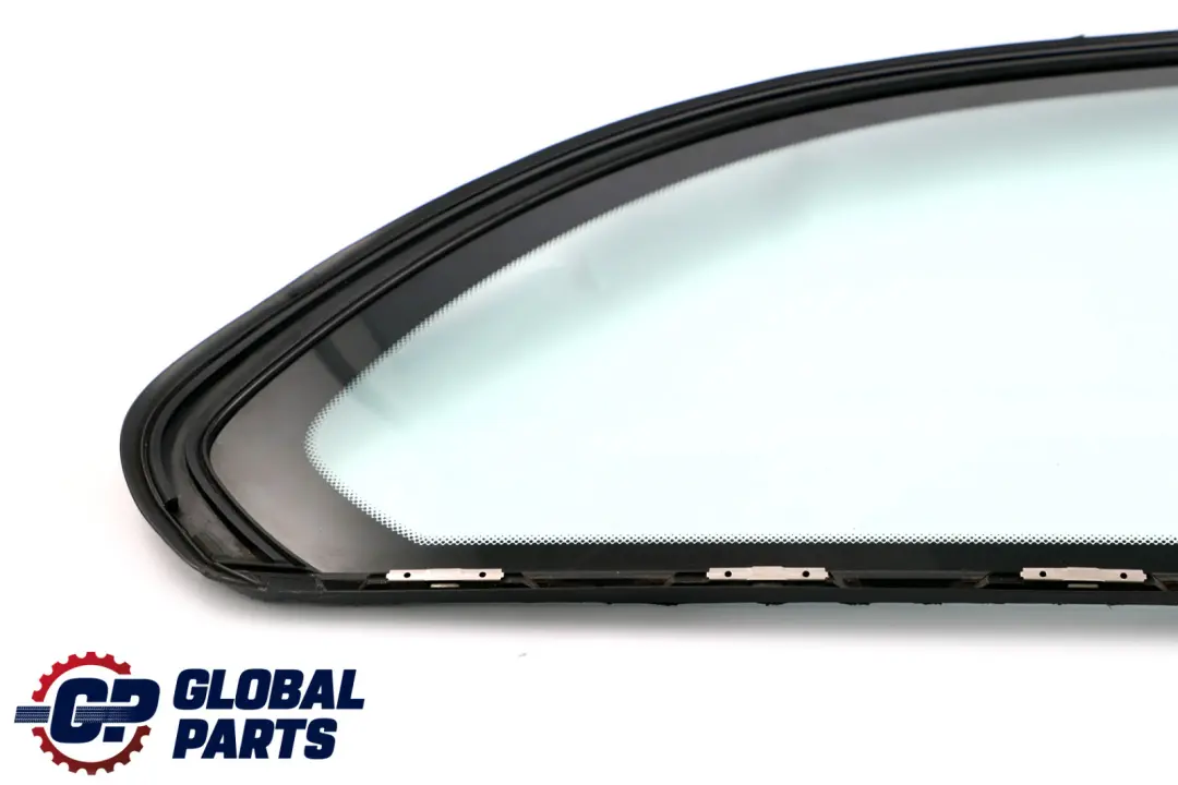 BMW 5 Series E61 Green Side Window Gasket Rear Right Glass O/S High Gloss AS2