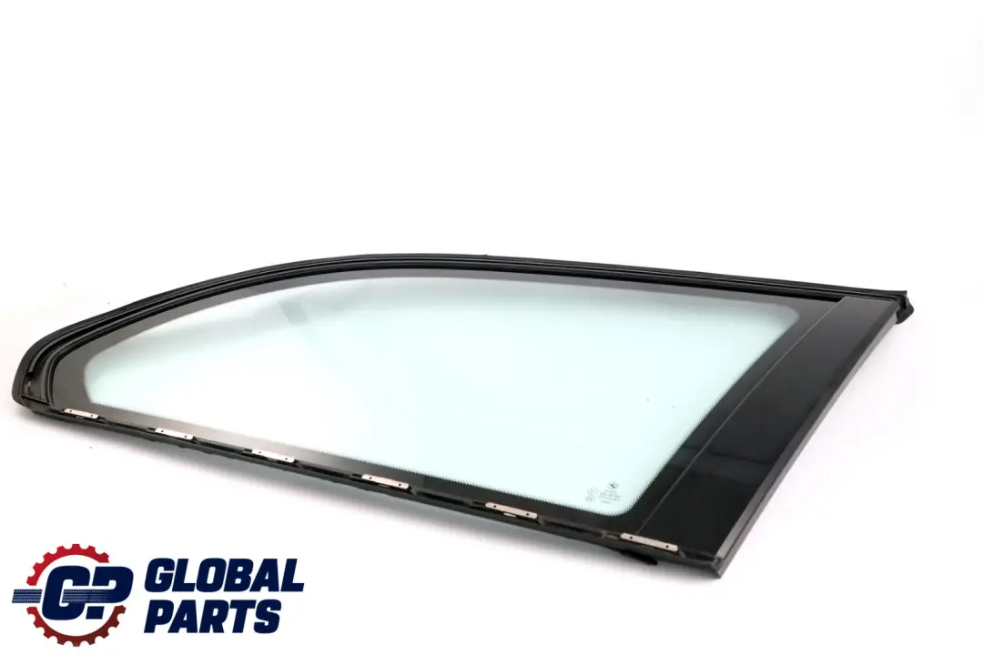 BMW 5 Series E61 Green Side Window Gasket Rear Right Glass O/S High Gloss AS2