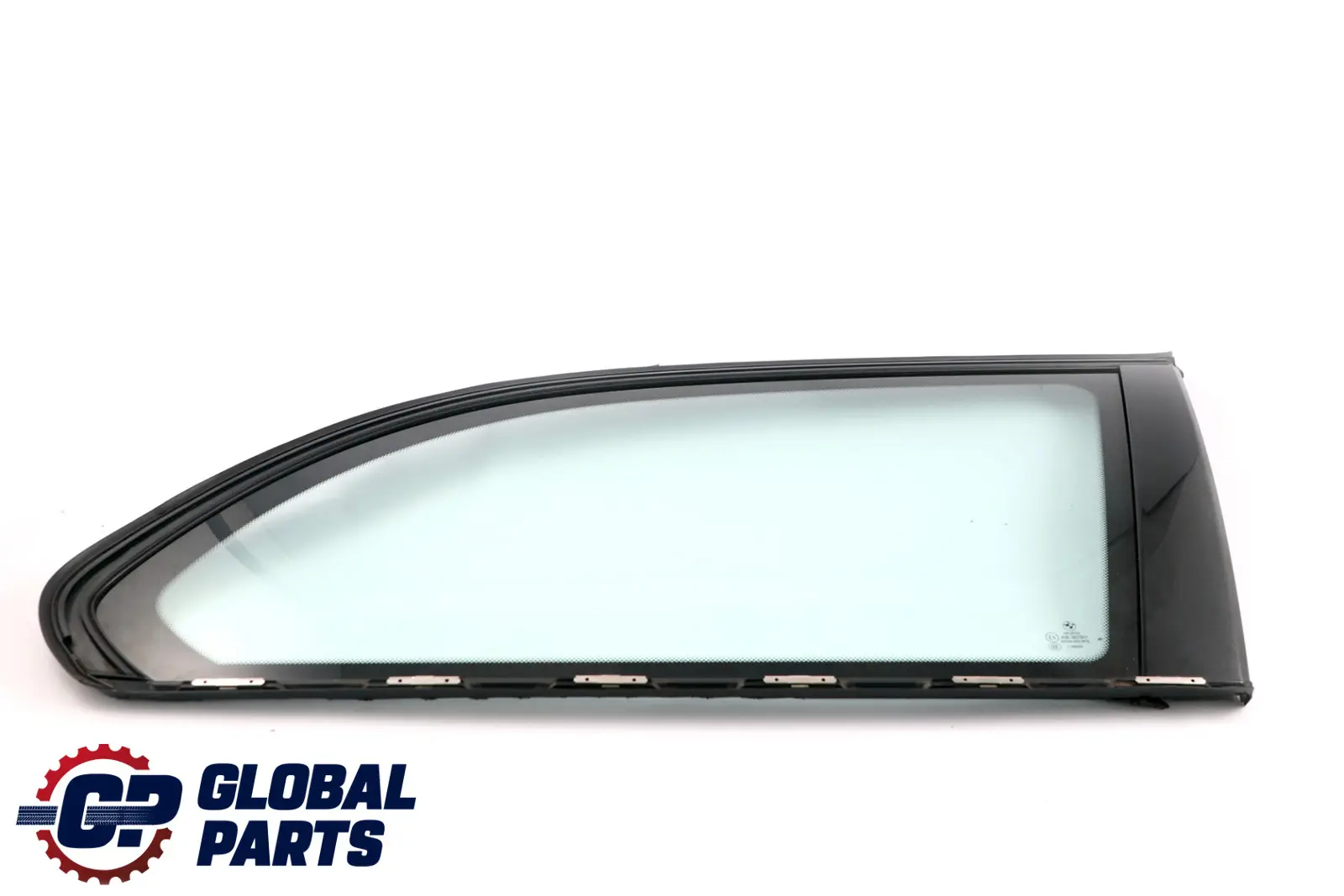 BMW 5 Series E61 Green Side Window Gasket Rear Right Glass O/S High Gloss AS2