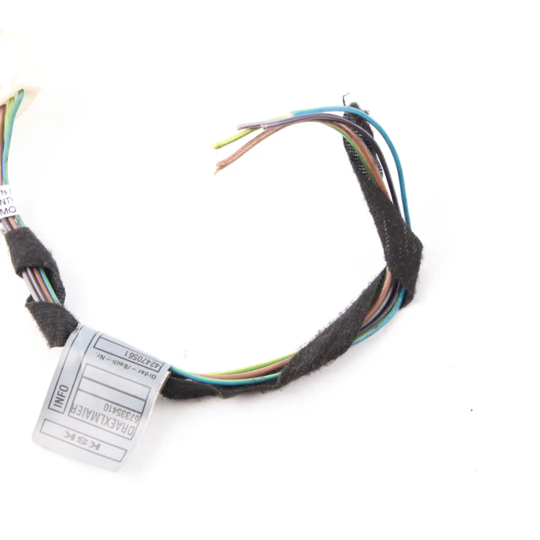 BMW E81 E87 LCI Cable Luz trasera Luz trasera izquierda 7164955