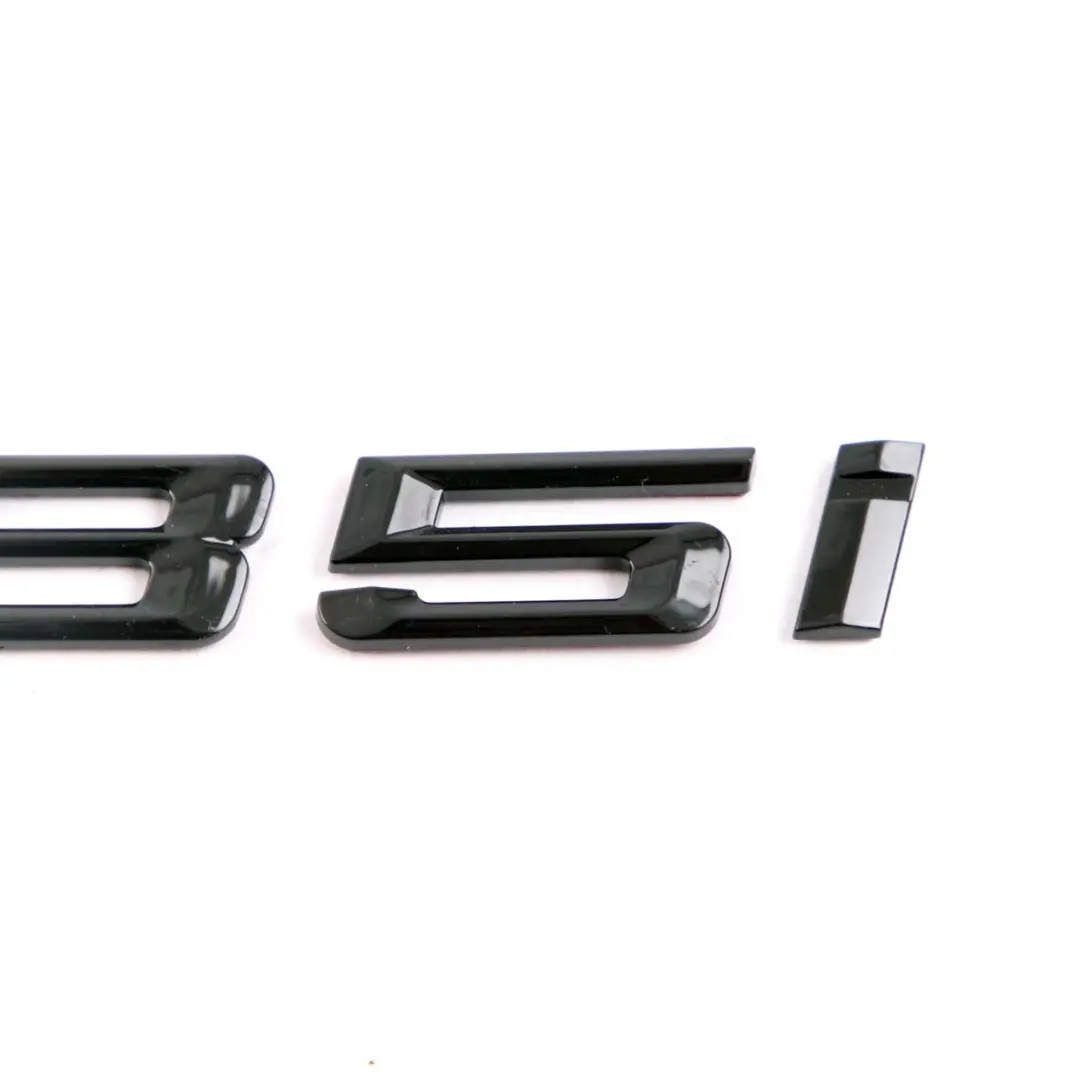 Trunk Lid Adhered BMW E92 E93 335i Rear Boot Lettering Emblem Logo Black 7166218