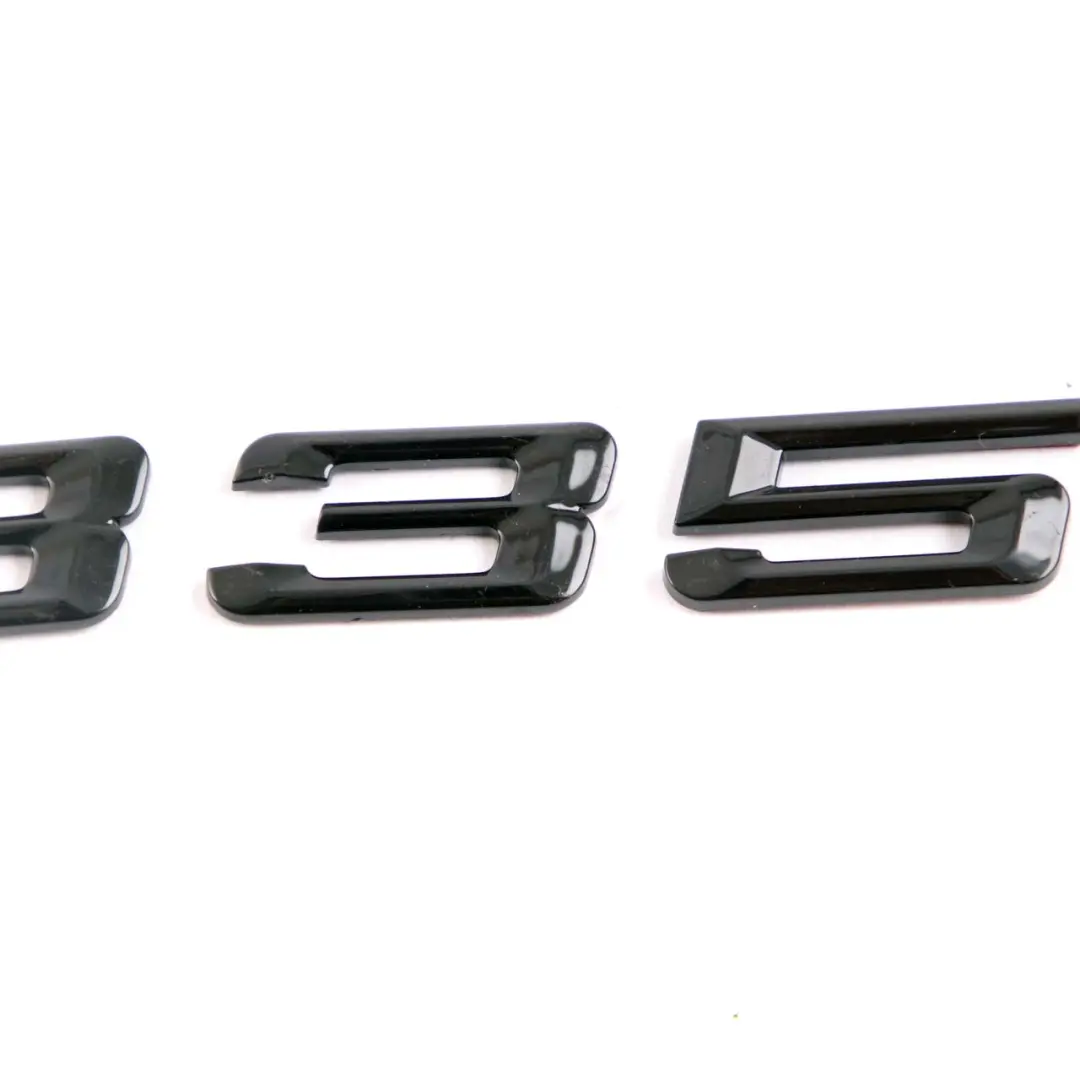 Trunk Lid Adhered BMW E92 E93 335i Rear Boot Lettering Emblem Logo Black 7166218