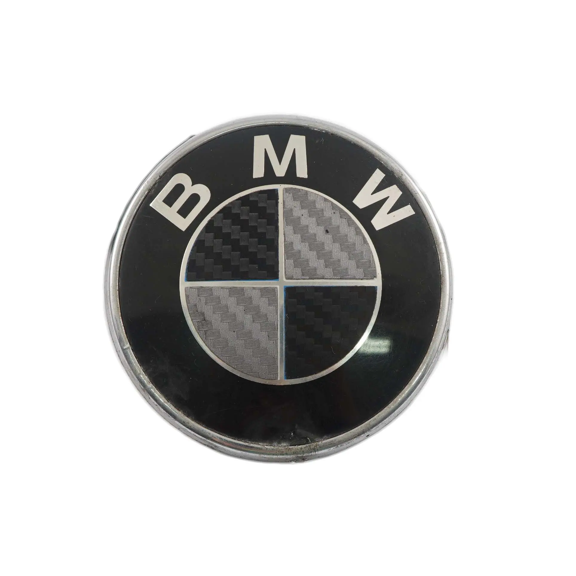 Emblem Logo BMW E82 E88 Black Badge Trunk Lid Tailgate Trim 7166445