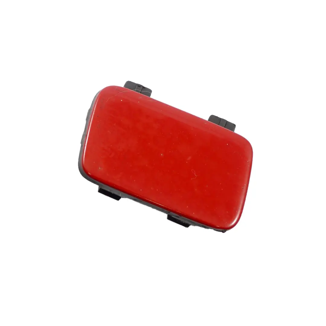 BMW E87 LCI Parachoques delantero Flap Ojo Remolque Karmesinrot Rojo A61 7166581