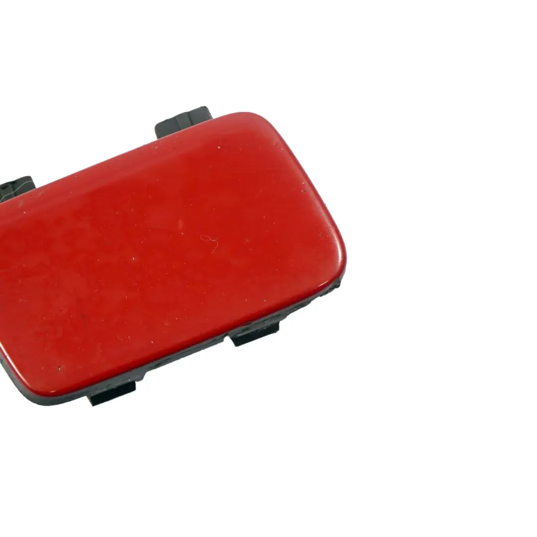 BMW E87 LCI Parachoques delantero Flap Ojo Remolque Karmesinrot Rojo A61 7166581