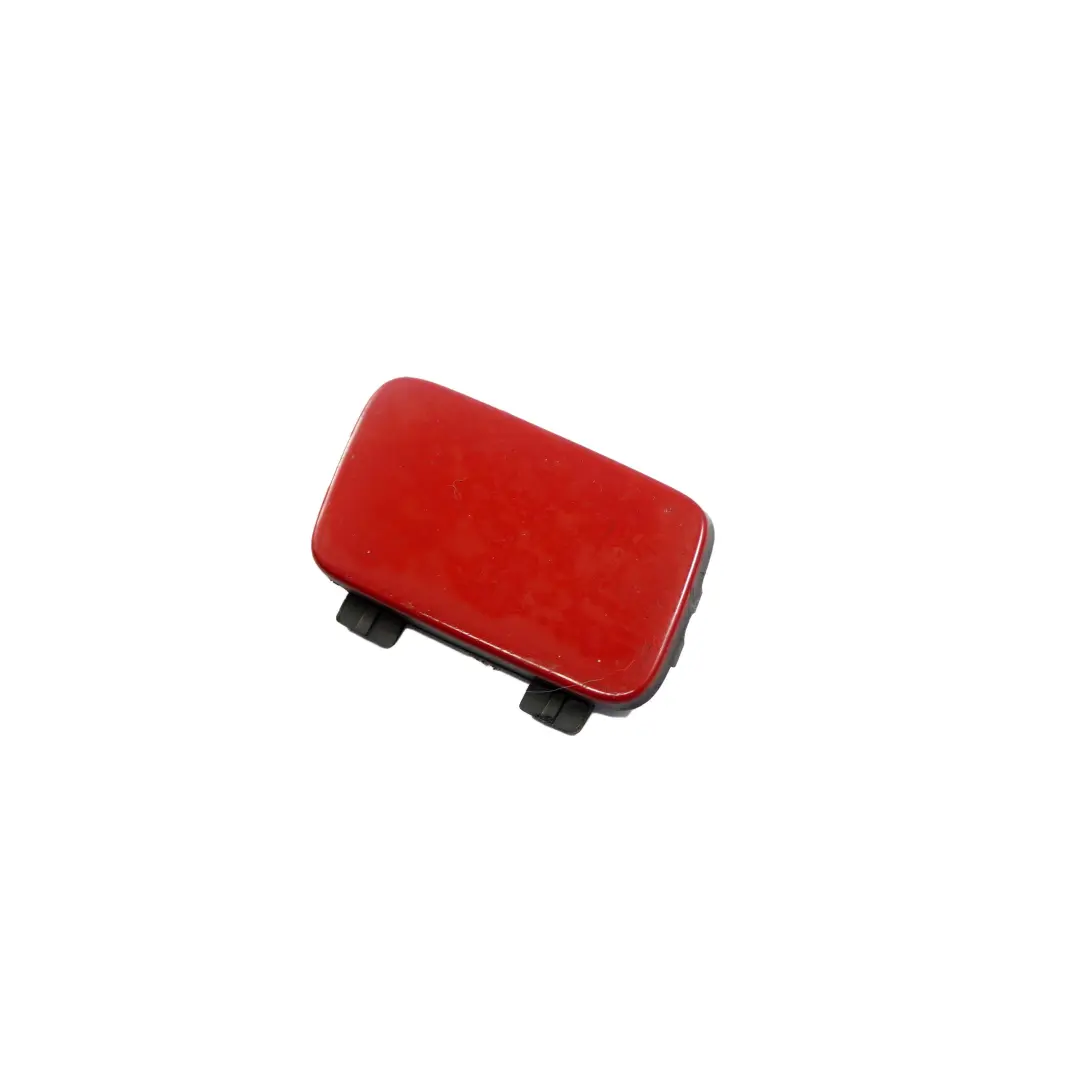 BMW E87 LCI Parachoques delantero Flap Ojo Remolque Karmesinrot Rojo A61 7166581